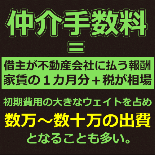 仲介手数料とは賃貸仲介会社に支払う報酬。無料とするには工夫がいる